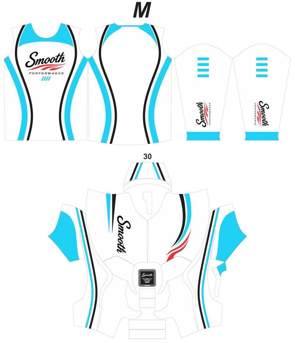 Smooth Performance kit — Aero Cyan Fade